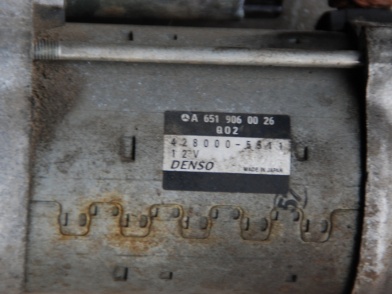 фото №7, Mercedes sprinter 906 cdi стартер a6519060026