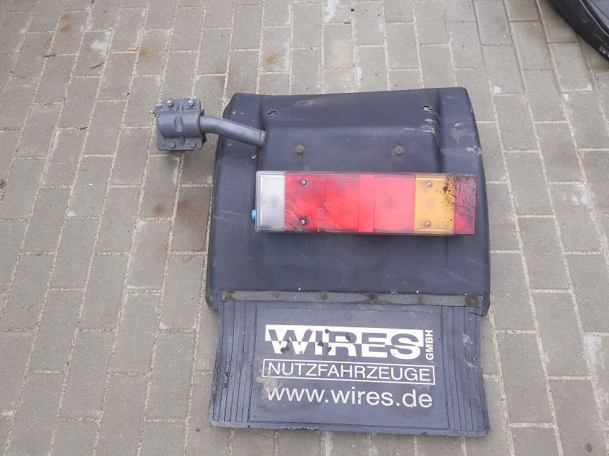 фото №1, Крила труба кронштейн лампа daf 95 105 xf 85 cf