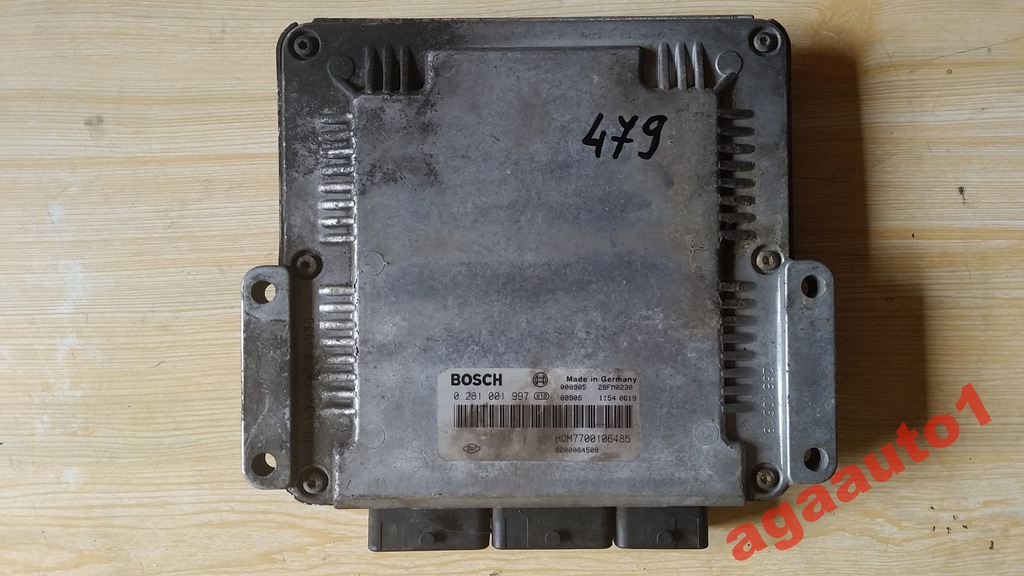 фото №1, Бортовий комп'ютер блок керування renault laguna 0281001997