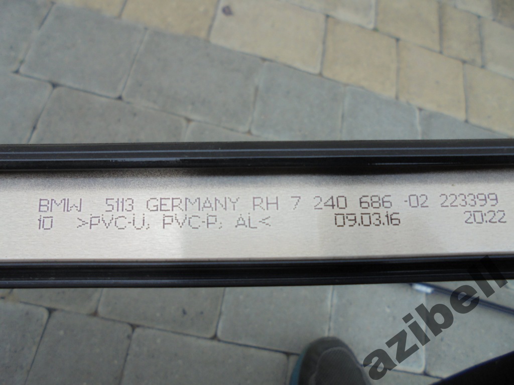 фото №6, Bmw 1 f20 2016r - накладки дахові оригінал