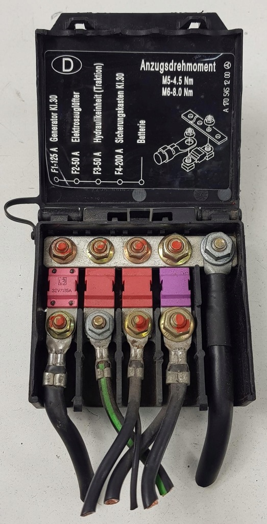 фото №1, Коробка предохранителей r170 2.3 a1705450301