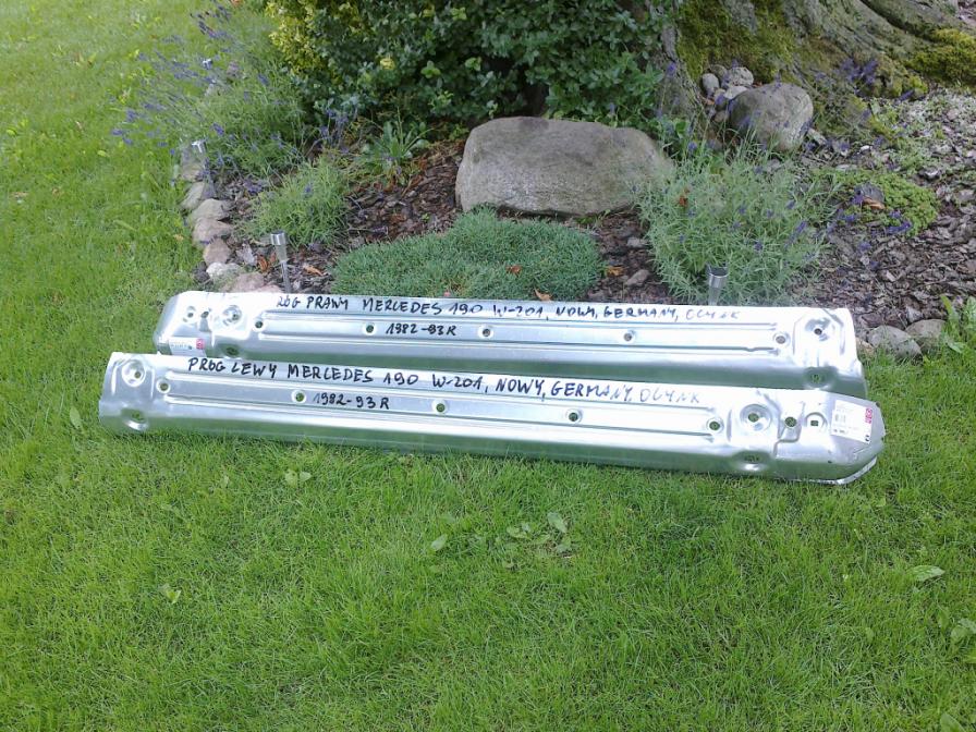 фото №1, Пороги порог mercedes 190 w-201 84-93r nowe оцинковка de