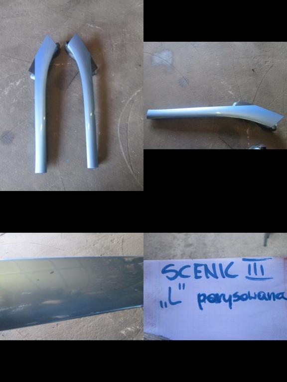 фото №1, Молдинг накладки стекло na блок двигателя renault scenic 3 iii