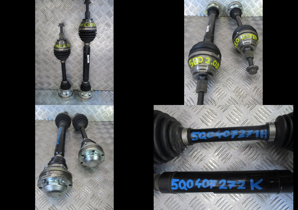 фото №1, Приводной вал skoda octavia 5e0 левая