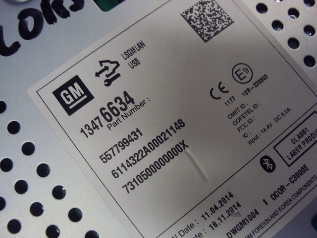 Радіо радіопрогравач opel corsa e Зі Шроту