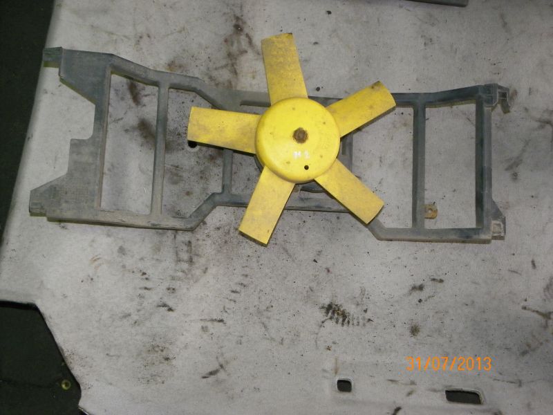 фото №1, Mazda 2 ii 1.4b 16v вентилятор корпус вентилятора