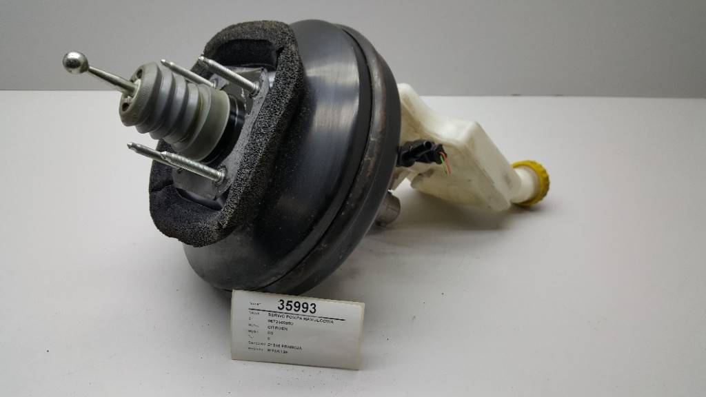 фото №7, Усилитель тормозов насос тормозная 9672460980 citroen c3 ii eu