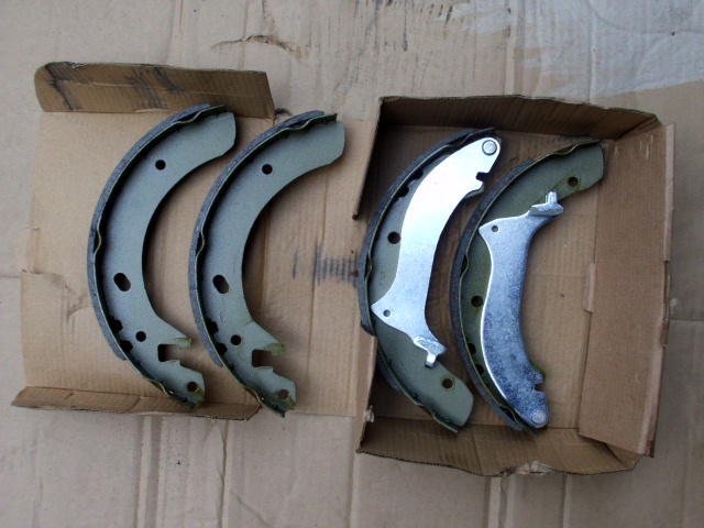 фото №1, Rover freelander тормозные колодки тормозной ручной 03 lift