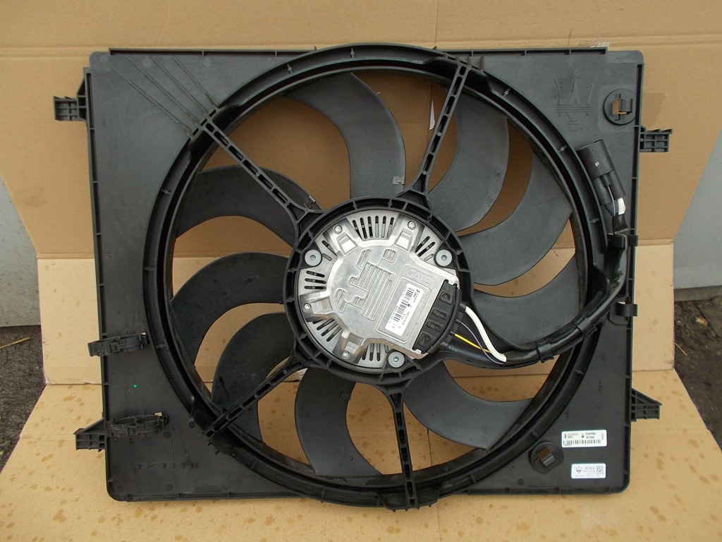 фото №1, Вентилятор радиатора maserati ghibli sq4 3.0d v6