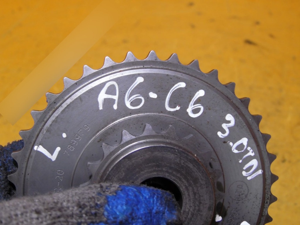 фото №7, Колесо зубчасте розподільного валу a6 c6 fl 3.0tdi 08r 059109077