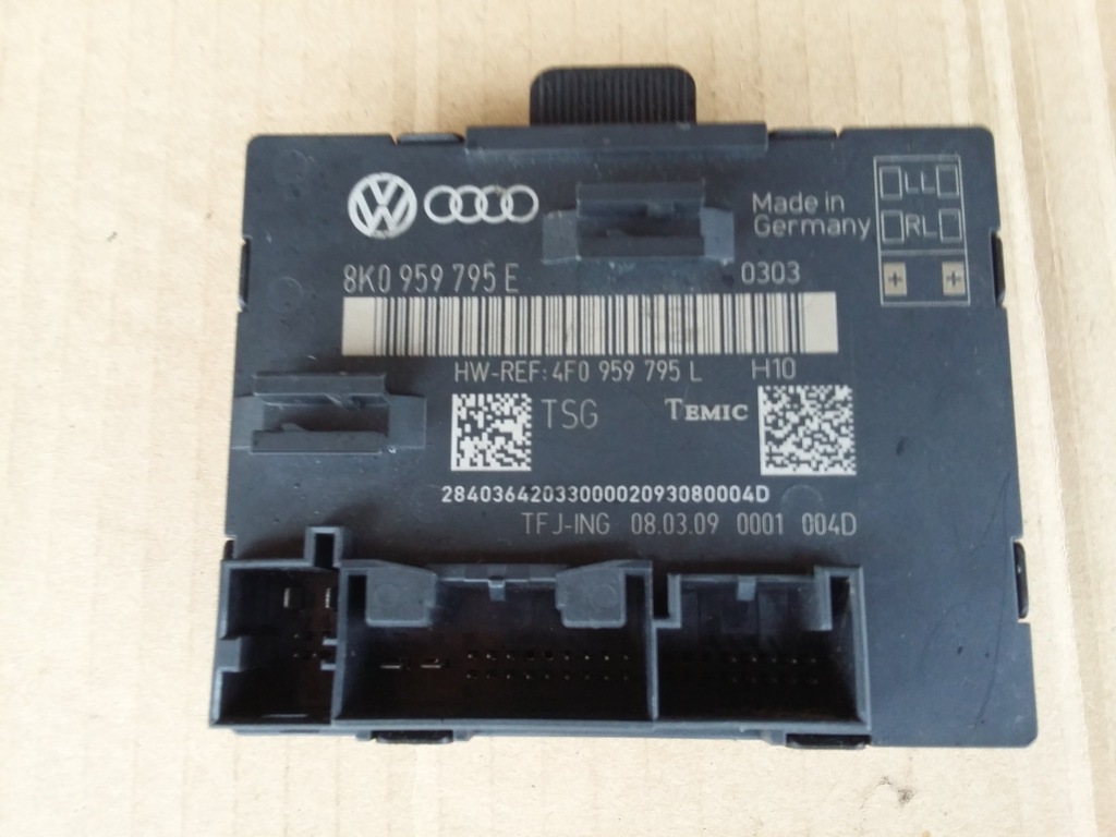 фото №1, Audi модуль двері 8k0959795e