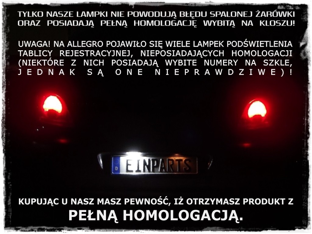 фото №5, Освещение led фонари номерного знака bmw x1, x3, x5, x6