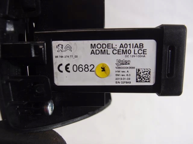 фото №7, Замок зажигания считыватель 9676427477 citroen ds5 гибрид