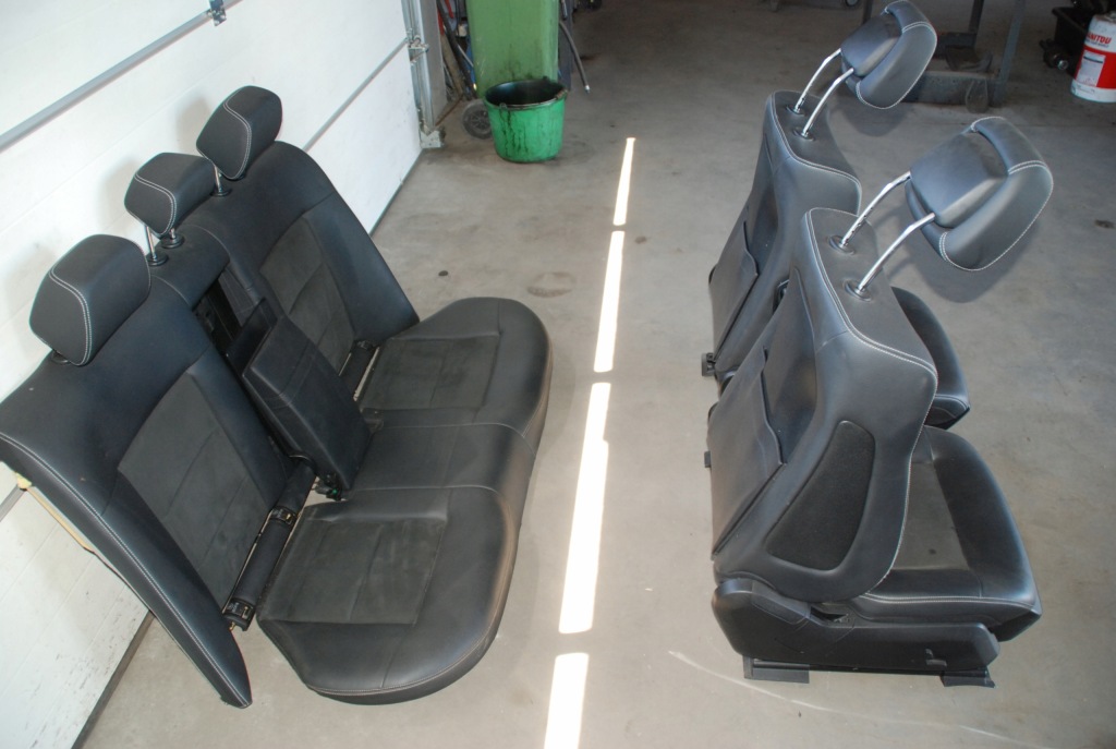 фото №13, Сидіння заднє сидіння pół шкіра mercedes e klasa w-212