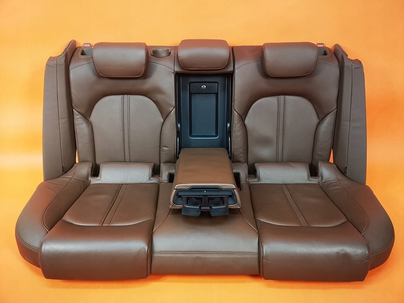 фото №9, Audi a6 c7 sedan заднє сидіння сидіння обшивки шкіра bose комплект