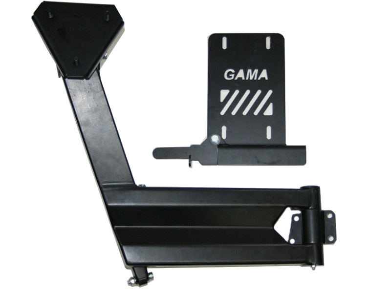 фото №9, Nissan patrol y61 кронштейн кронштейн колеса запасного