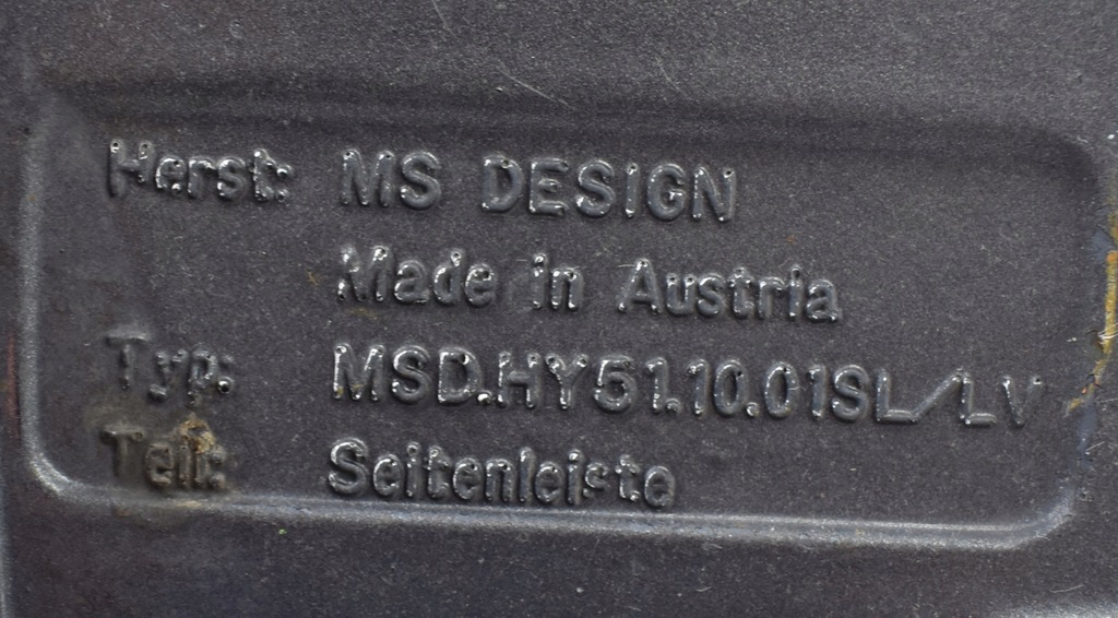 фото №8, Hyundai ix35 ms design лівий поріг молдинг поріг