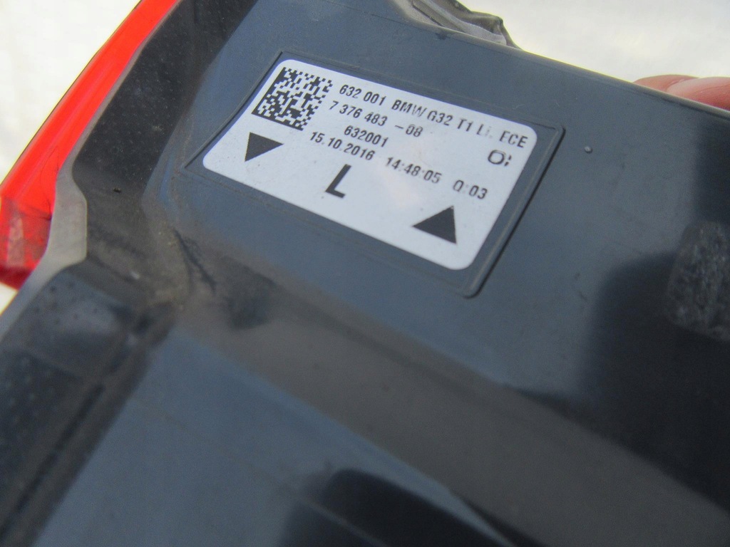 фото №8, Bmw g32 6 gt лампа led задняя левая lub правая