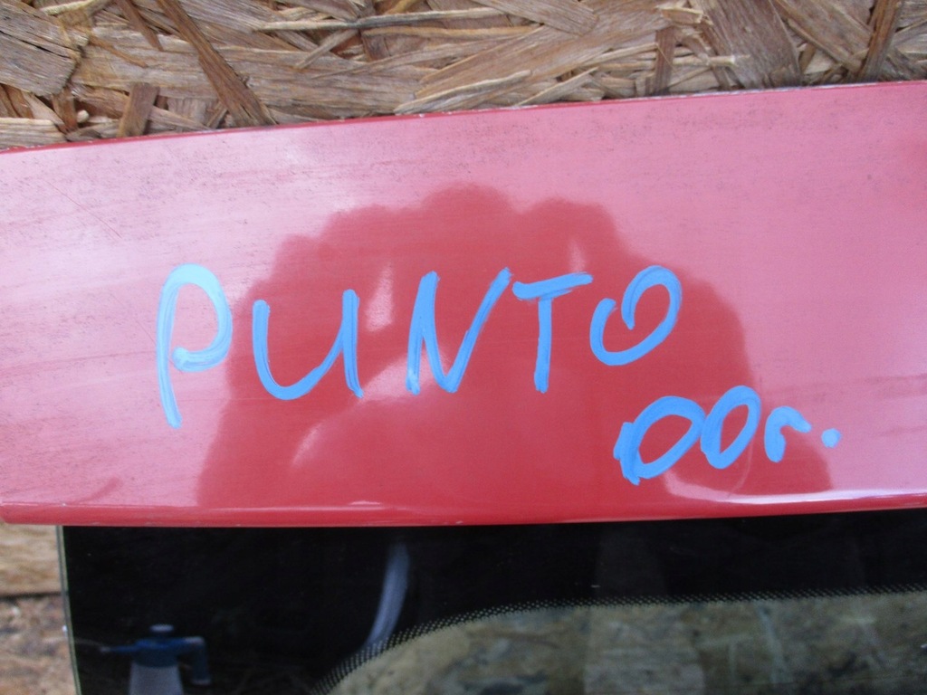 фото №4, Крышка багажника задняя fiat punto 00r