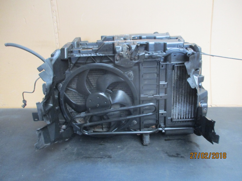 фото №1, Комплект радіатор peugeot 407 citroen c5 1,6 2,0 hd