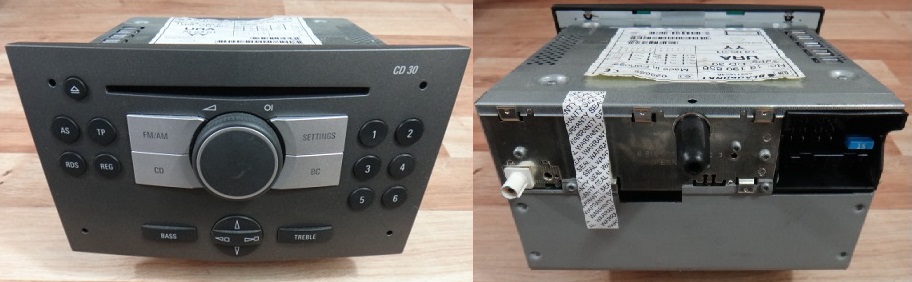 фото №1, Opel zafira b 06 r радіопрогравач cd