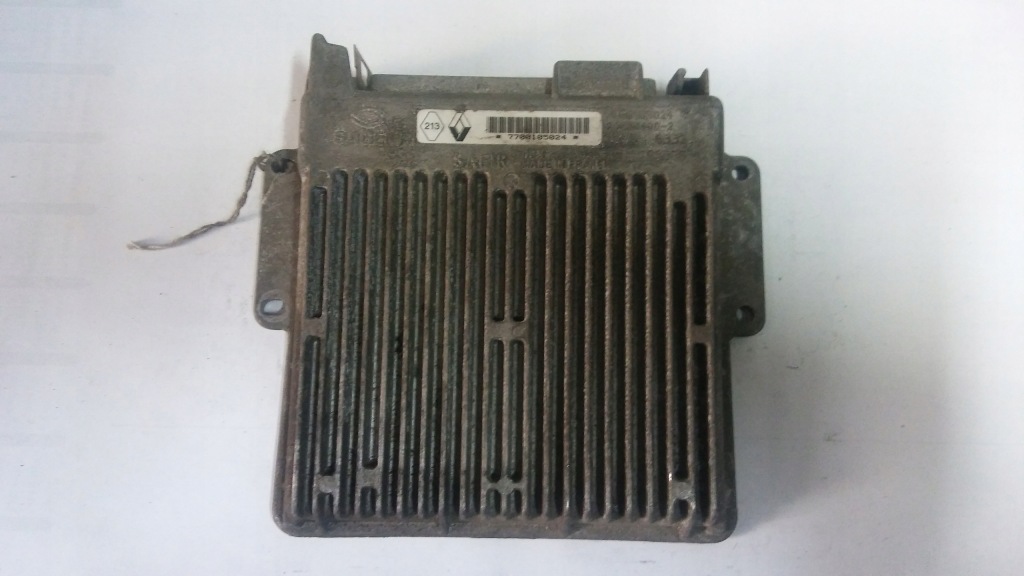фото №1, Czysty virgin бортовой компьютер renault clio twingo 1.2 7700105024