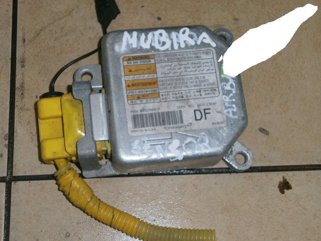фото №1, Nubira датчик модуль подушка безопасности df 96305941f