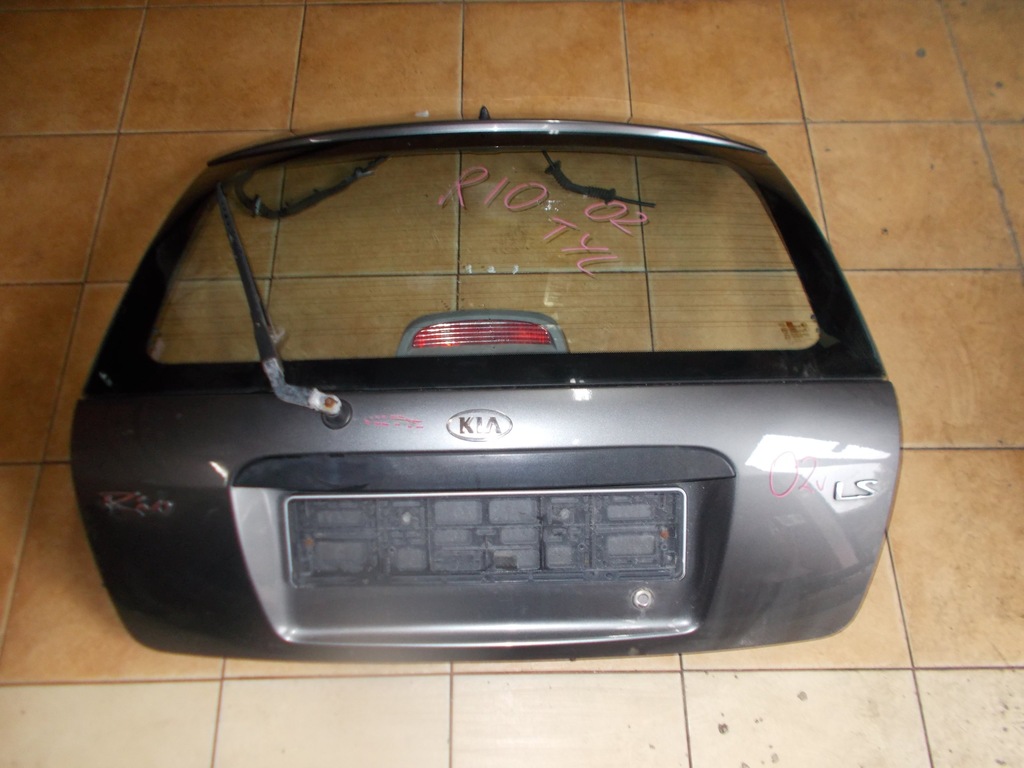 фото №1, Kia rio i 02r крышка багажника + стекло