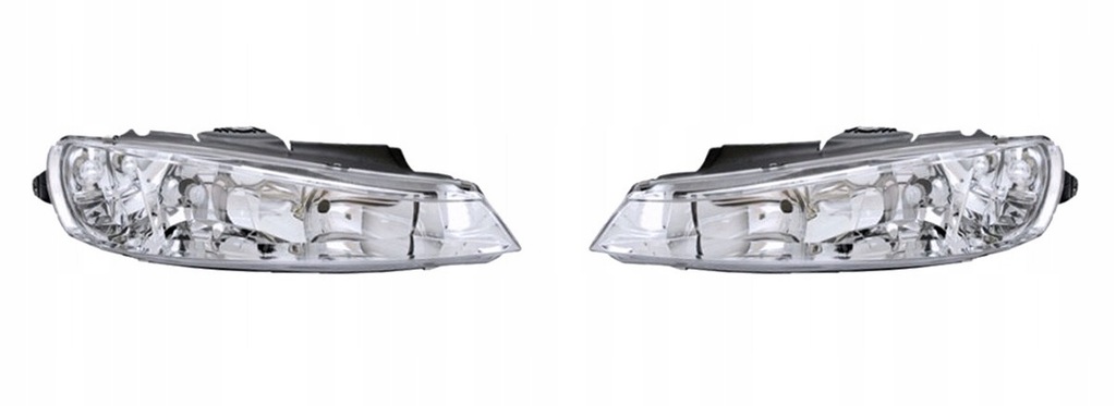 фото №1, Фара лампа перед peugeot 406 1999- комплект