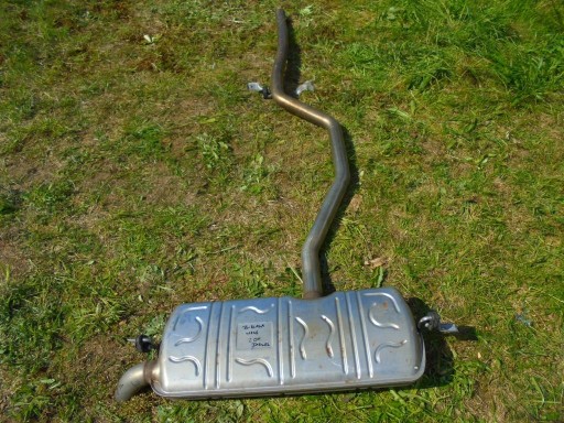 фото №1, Idealny kpl. выхлоп гаситель mercedes b w246 2.0d 1