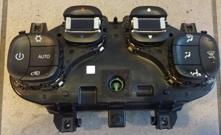 фото №1, Панель кондиционера обдув fiat panda