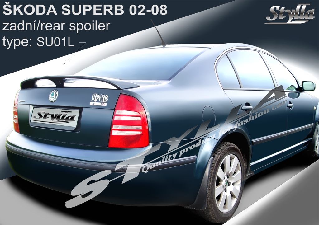 фото №1, Спойлер спойлер do skoda superb mk1 01-- 3 типи