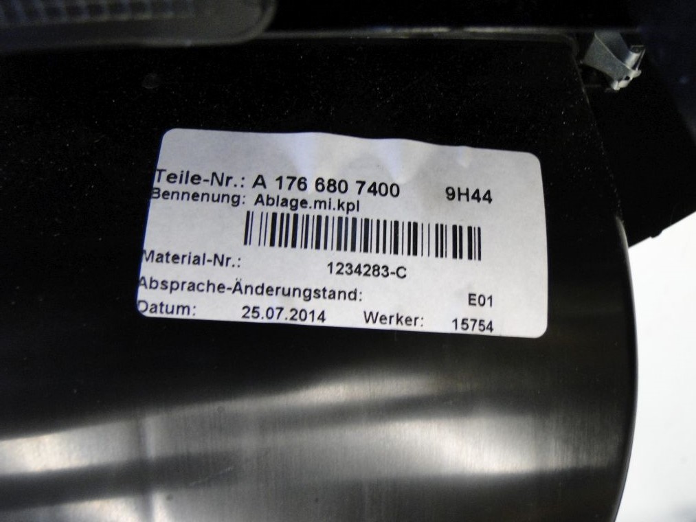 фото №6, Mercedes cla 117 w176 бардачок попільничка полиця