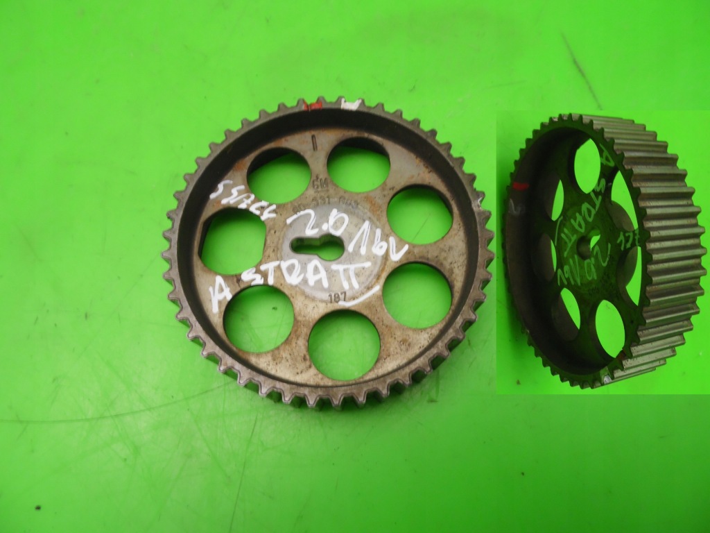 фото №1, Колесо вала распределительного вала впускной opel astra g 2.0 16v