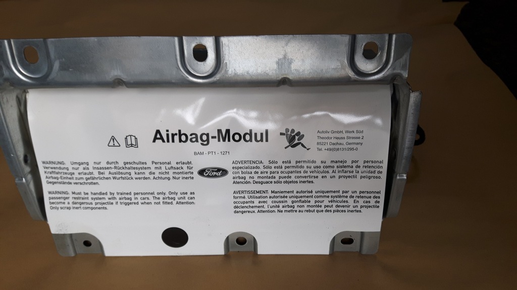 фото №1, Подушка пасажира подушка безпеки ford s-max mondeo mk4