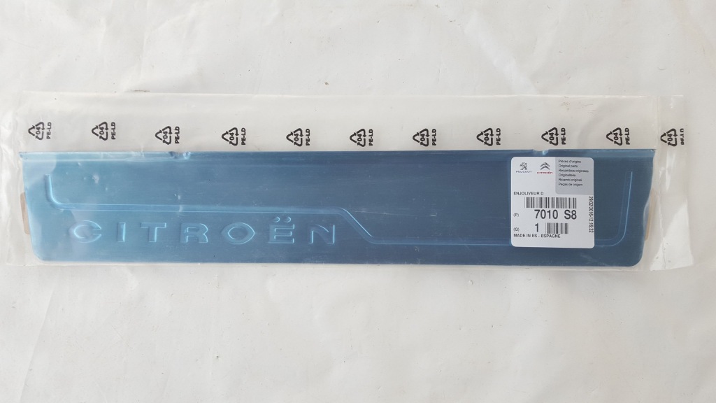 фото №1, Citroen c4 picasso- накладка na порог idealna oryg