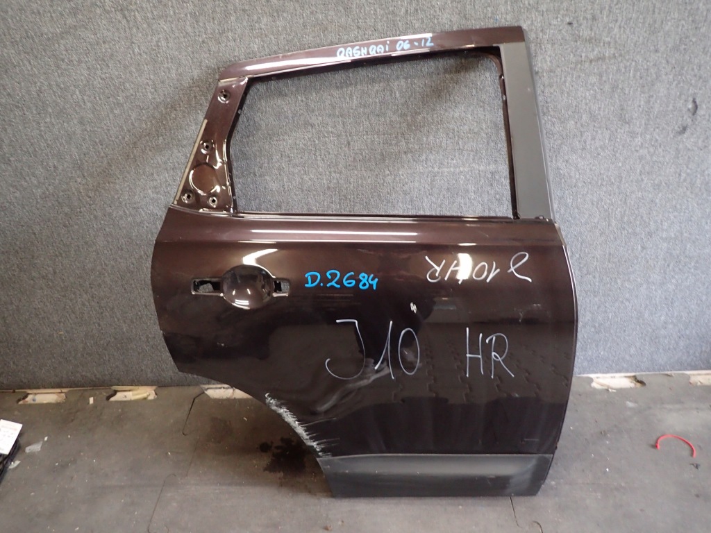 фото №1, Дверь задняя правое nissan qashqai 06-12