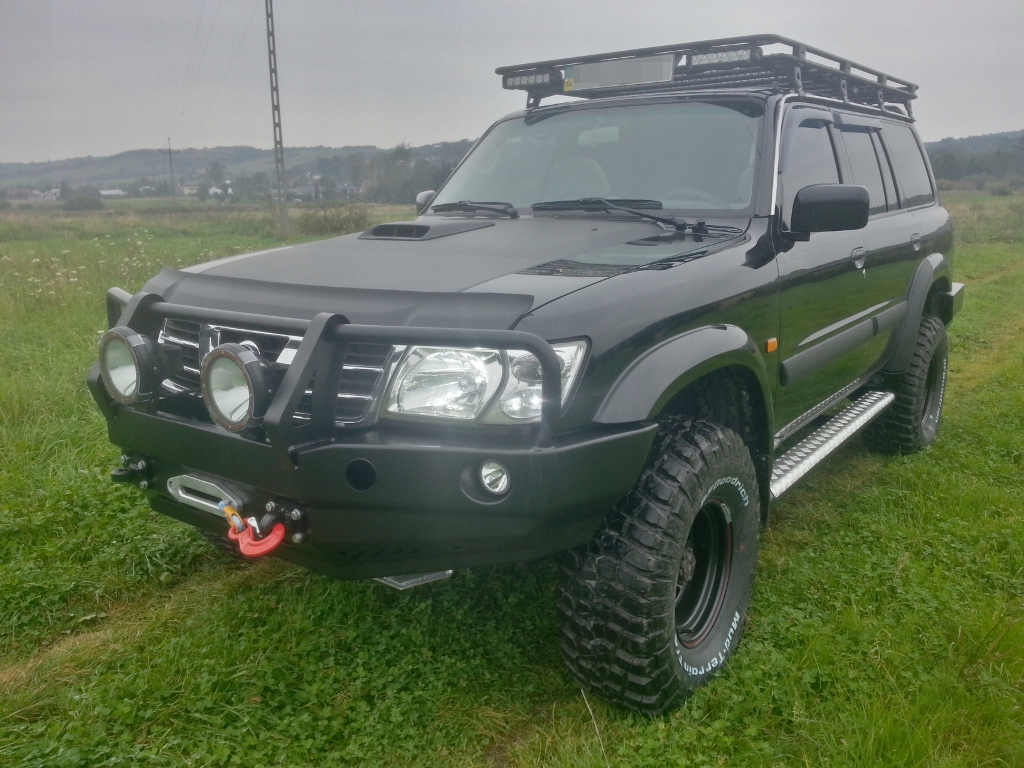 фото №8, Nissan patrol gr y61 бампер передний металлический 4x4