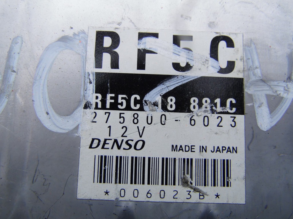фото №5, Бортовой компьютер двигателя mazda 6 2.0 citd rf5c18881c