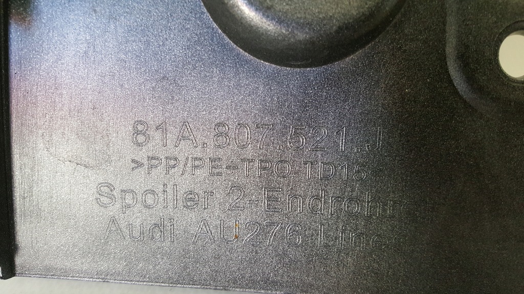 фото №9, Audi q2 спойлер диффузор бампер задняя задний 16-19r