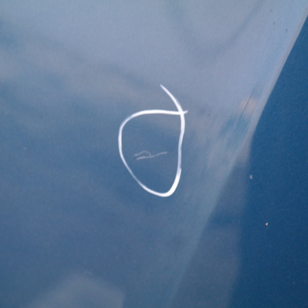 Bmw e87 капот кришка двигуна le mans blau Зі Шроту