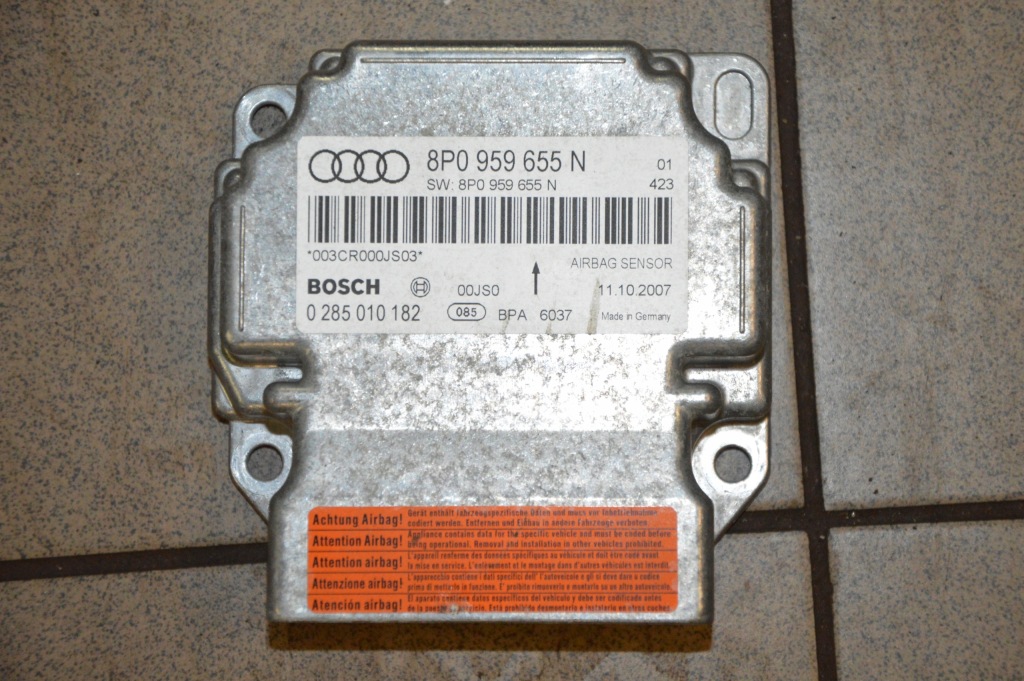 фото №1, Датчик air bag audi a3 8p 2,0tfsi 8p0959655n