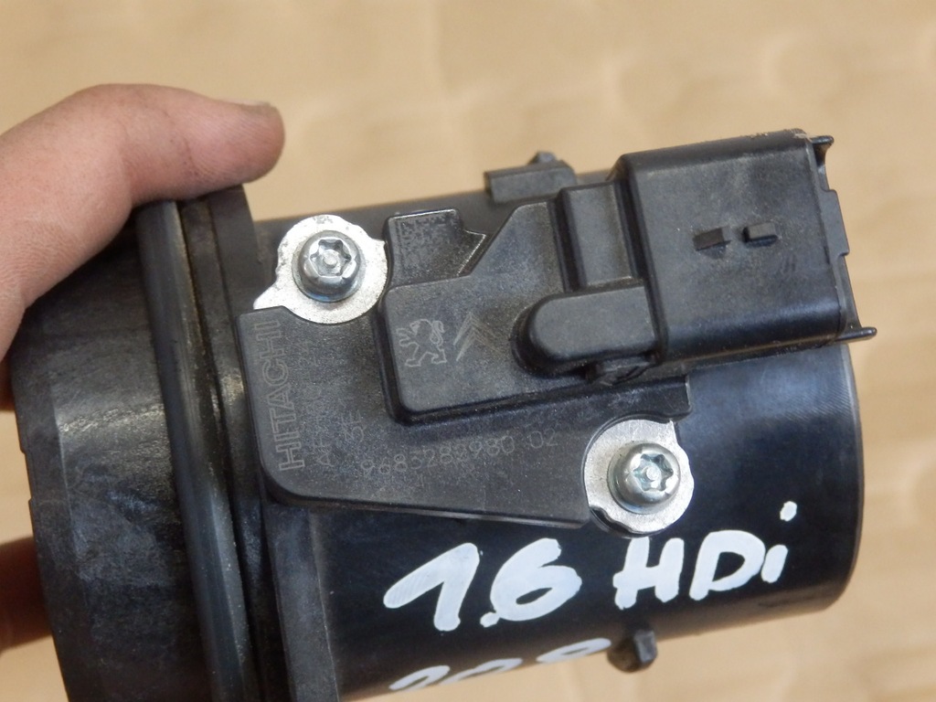 фото №5, Peugeot 208 1.6 ehdi витратомір датчик масової витрати повітря