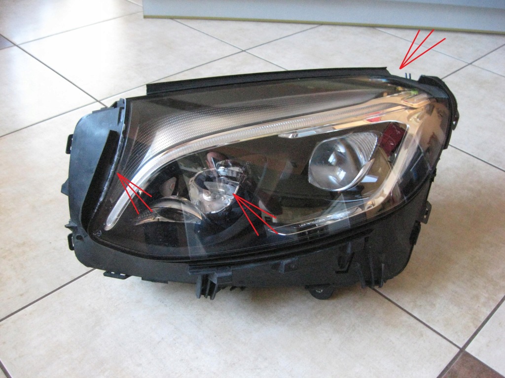 Купити Ліва фара - перед - full led - mercedes glc w253