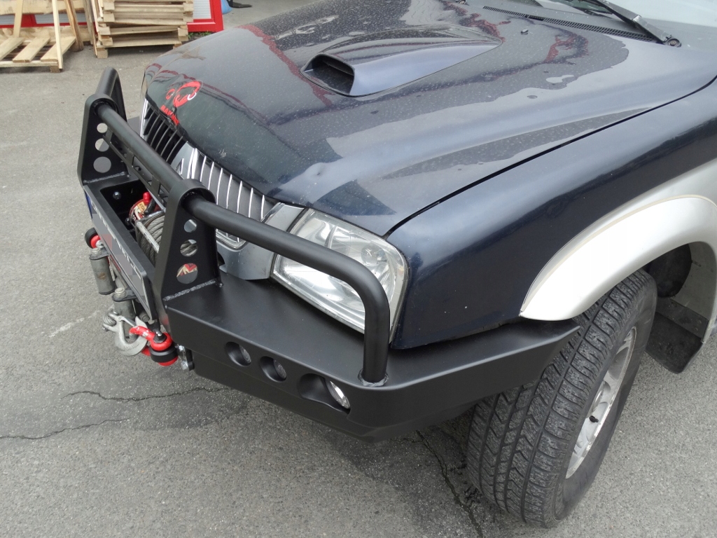 фото №9, Бампер стальной перед передний mitsubishi l200 -05