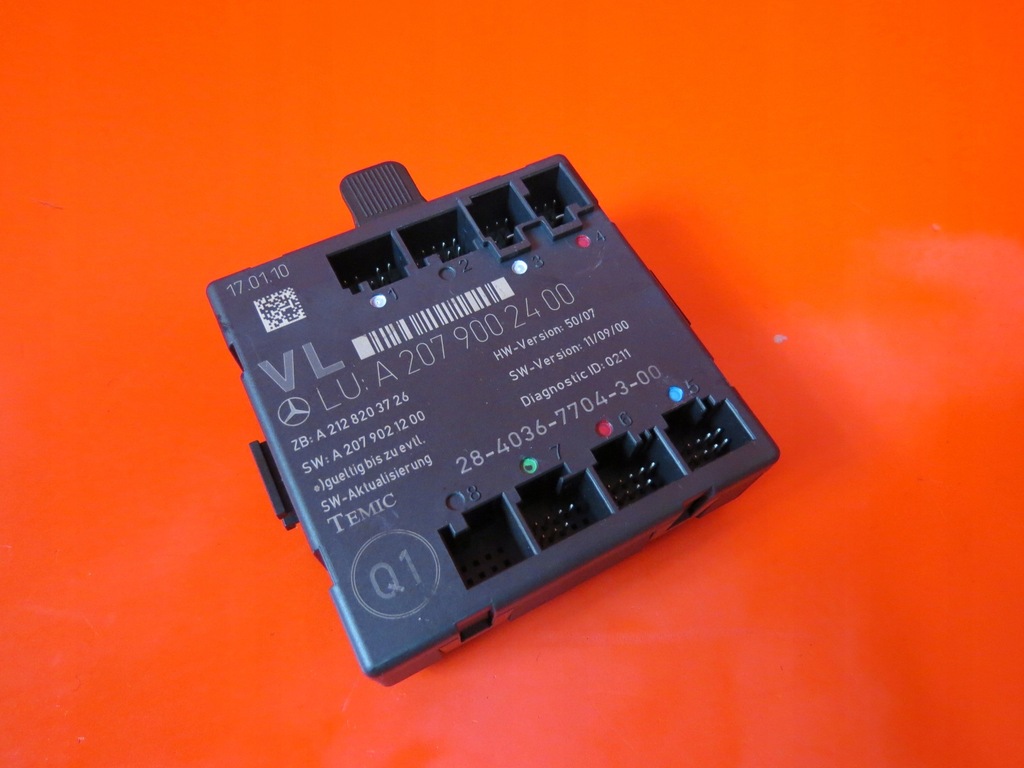 фото №1, Mercedes w207 модуль блок керування двері lp a2079002400