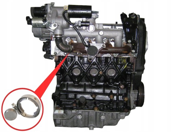 фото №4, Заглушка egr do renault scenic trafic 1.9 dci dti