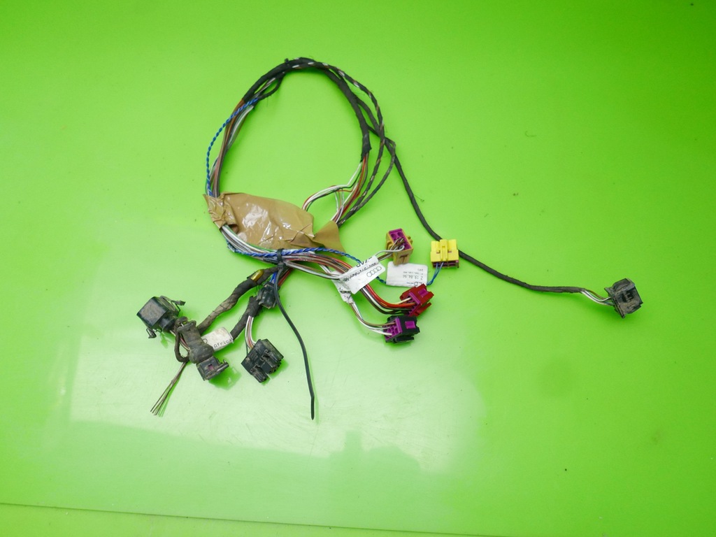 фото №6, Електропроводка джгут двері перед права audi a4 b5 96-