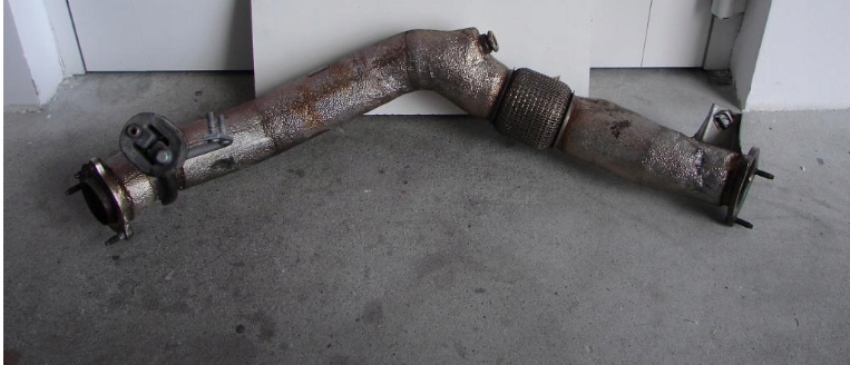 фото №1, Gd audi a6 a7 труба с сетка 4g0254350h