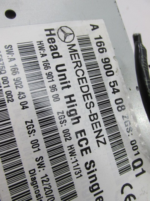 фото №9, Радіо навігація mercedes ml w166 a1669005408